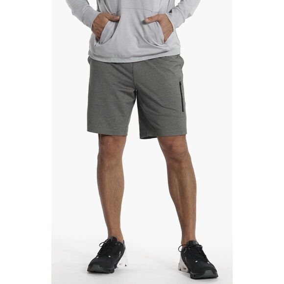 Vuori Sunday Performance Short 7.5" in Dusty Pine Heather Size M - Picture 2 of 10